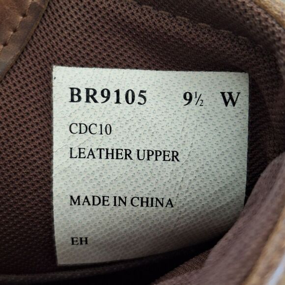 Browning Waterproof Leather Work Boot Men 9.5 WIDE #BR9105 Ranch Hunting Comfort - Picture 10 of 16